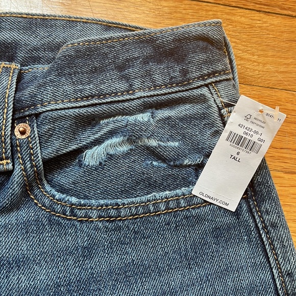 Old navy high rise slouchy taper jeans - Picture 3 of 5